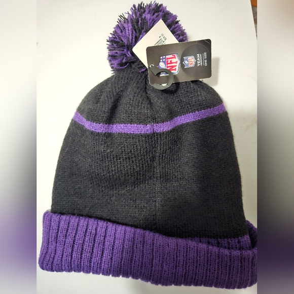 Minnesota Vikings 47 Brand Knit Winter Hat NWT - Picture 2 of 2